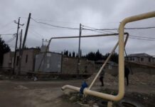 Abşeronda traktor qaz xəttini zədələdi Abşeronda traktor qaz xəttini zədələdi