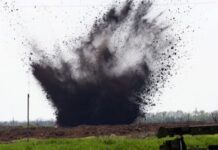 Ağdamda ata və azyaşlı övladları minaya düşüblər mina