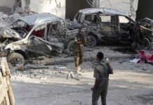 Somalidə stadionda terror aktında ölənlərin sayı 16-ya çatıb Somalidə stadionda terror aktında ölənlərin sayı 16-ya çatıb