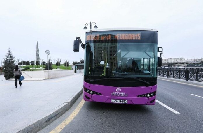 Şəhidlər xiyabanı istiqamətində avtobusların hərəkəti müvəqqəti dəyişəcək