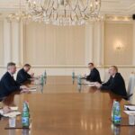 Azərbaycan Respublikasının Prezidenti İlham Əliyev yanvarın 26-da Fransanın Avropa və Xarici İşlər Nazirliyinin dövlət katibi Jan Batist Lömuanı qəbul edib