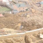 Badamdardakı sürüşmə ərazisi