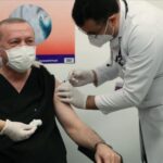 Prezident Rəcəb Tayyib Ərdoğan “Sinovac” vaksini ilə peyvənd olunub