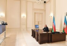 Prezident İlham Əliyev Rəşad Nəbiyevi nəqliyyat, rabitə və yüksək texnologiyalar naziri təyin olunması ilə əlaqədar videoformatda qəbul edib Azərbaycan Respublikasının Prezidenti İlham Əliyev