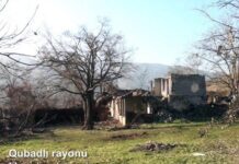 Müdafiə Nazirliyi Qubadlı rayonunun Muradxanlı kəndinin videogörüntülərini yayıb Qubadlı rayonunun Muradxanlı kəndi