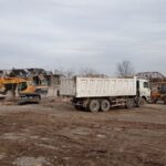 Erməni təcavüzü nəticəsində Gəncədə dağılan evlər bərpa olunur