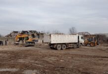 Erməni təcavüzü nəticəsində Gəncədə dağılan evlər bərpa olunur Erməni təcavüzü nəticəsində Gəncədə dağılan evlər bərpa olunur