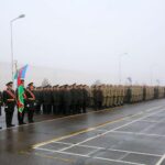 Naxçıvan Qarnizonu Qoşunlarında andiçmə mərasimləri keçirilib