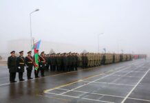 Naxçıvan Qarnizonu Qoşunlarında andiçmə mərasimləri keçirilib Naxçıvan Qarnizonu Qoşunlarında andiçmə mərasimləri keçirilib