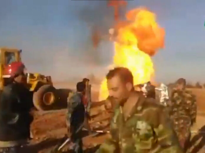 İŞİD terrorçuları Suriyada qaz boru kəmərini partladıb