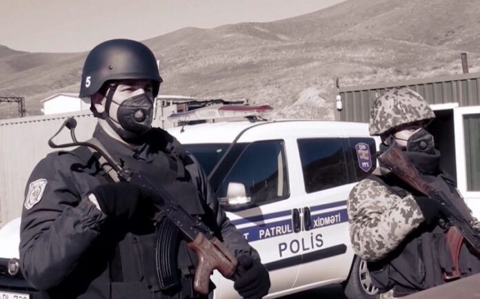 Polis işğaldan azad edilən ərazilərdə fəaliyyətini davam etdirir