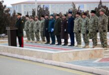 Naxçıvan Qarnizonu Qoşunlarında yeni tədris ili başlayıb Naxçıvan Qarnizonu Qoşunlarında yeni tədris ili