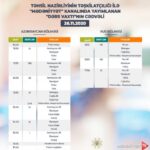 Teledərslərin fevralın 2-nə olan cədvəli açıqlanıb