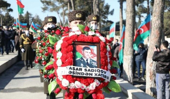 Şəhid polkovnik-leytenant dəfn edildi