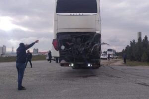 Sumqayıtda qatarla avtobusun toqquşması ilə bağlı rəsmi açıqlama