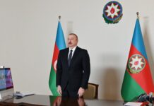 Yeni Azərbaycan Partiyasının VII qurultayı keçirilib Azərbaycan Prezidenti, Yeni Azərbaycan Partiyasının Sədri İlham Əliyev