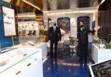 Prezident İlham Əliyev “Azərbaycan Xəzər Dəniz Gəmiçiliyi”nin yeni inzibati binasının açılışında iştirak edib Prezident İlham Əliyev “Azərbaycan Xəzər Dəniz Gəmiçiliyi”nin yeni inzibati binasının açılışında iştirak edib