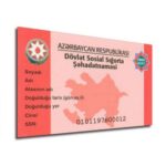 dövlət sosial sığorta şəhadətnaməsi