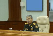 Müdafiə naziri general-polkovnik Zakir Həsənov