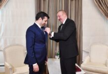 Prezident İlham Əliyev Selçuk Bayraktarı “Qarabağ” ordeni ilə təltif edib Prezident İlham Əliyev Selçuk Bayraktarı “Qarabağ” ordeni ilə təltif edib