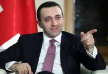 Gürcüstanın baş naziri İrakli Qaribaşvili 