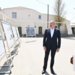 Bakının Pirşağı qəsəbəsində yenidənqurma tədbirlərinə start verilib və təmir-bərpa işlərinin təməli qoyulub