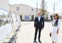 Bakının Pirşağı qəsəbəsində yenidənqurma tədbirlərinə start verilib və təmir-bərpa işlərinin təməli qoyulub Bakının Pirşağı qəsəbəsində yenidənqurma tədbirlərinə start verilib və təmir-bərpa işlərinin təməli qoyulub