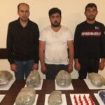 İrandan Azərbaycana narkotik keçirmək istəyən 5 nəfər saxlanılıb