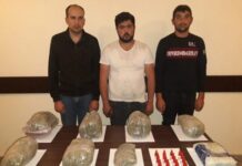 İrandan Azərbaycana narkotik keçirmək istəyən 5 nəfər saxlanılıb İrandan Azərbaycana narkotik keçirmək istəyən 5 nəfər saxlanılıb