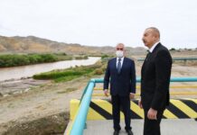 Prezident Ordubad Su Elektrik Stansiyasının tikintisi ilə tanış olub Prezident Ordubad Su Elektrik Stansiyasının tikintisi ilə tanış olub