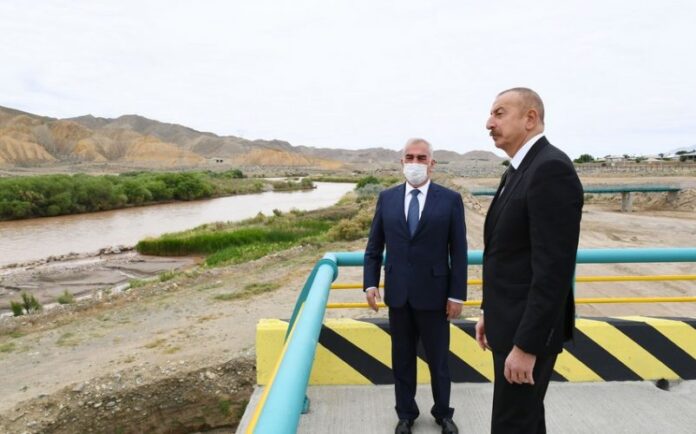 Prezident Ordubad Su Elektrik Stansiyasının tikintisi ilə tanış olub