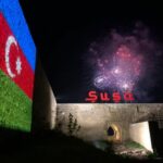 Qarabağ səmasında, Şuşada atəşfəşanlıq