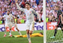 Avro-2020: İspaniya millisi dörddəbir final mərhələsinə vəsiqə qazanıb İspaniya millisi