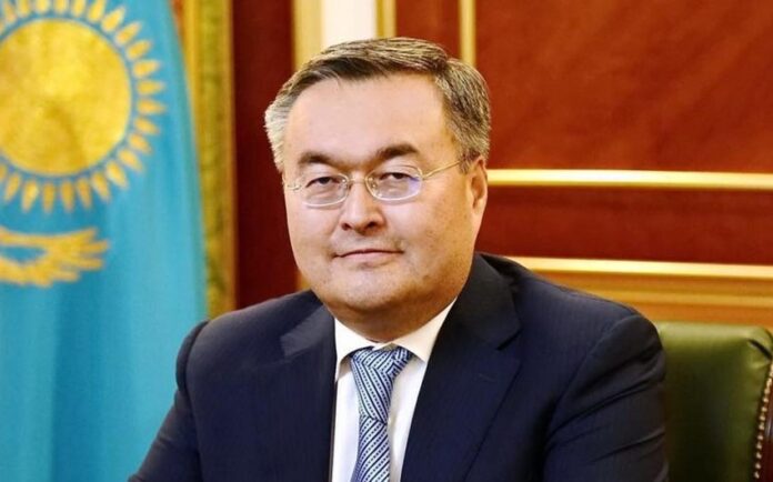 Qazaxıstanın xarici işlər naziri Muxtar Tleuberdı