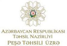 Peşə təhsili mərkəzlərində “Açıq qapı” günləri davam edir Peşə Təhsili üzrə Dövlət Agentliyi