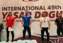 Şərif Şərifov Türkiyədə qalib oldu sərbəst güləşçisi Şərif Şərifov