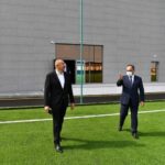 Goranboy Olimpiya İdman Kompleksinin açılışı olub