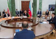 Azərbaycan, Rusiya, İran, Türkmənistan və Qazaxıstan baş prokurorları Xəzərlə bağlı bəyannamə imzalayıb Azərbaycan, Rusiya, İran, Türkmənistan və Qazaxıstan baş prokurorları Xəzərlə bağlı bəyannamə imzalayıb