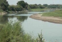 Kür çayında suyun səviyyəsi qalxıb Kür çayı