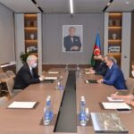 Ceyhun Bayramov Minsk Qrupunun Rusiyadan olan yeni həmsədri ilə görüşüb