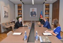 Ceyhun Bayramov Minsk Qrupunun Rusiyadan olan yeni həmsədri ilə görüşüb Ceyhun Bayramov Minsk Qrupunun Rusiyadan olan yeni həmsədri ilə görüşüb