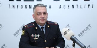 Daxili İşlər Nazirliyi Mətbuat xidmətinin şöbə rəisi, polis mayoru Elşad Hacıyev