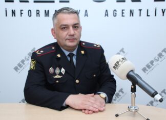 Daxili İşlər Nazirliyi Mətbuat xidmətinin şöbə rəisi, polis mayoru Elşad Hacıyev