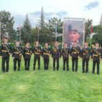 Türkiyə Milli Müdafiə Nazirliyinin Quru Qoşunları Məktəbində buraxılış mərasimi keçirilib
