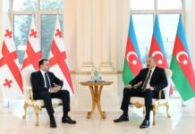 Azərbaycan Prezidenti İlham Əliyev Gürcüstanın Baş naziri ilə görüşüb Azərbaycan Respublikasının Prezidenti İlham Əliyev və Gürcüstanın Baş naziri İrakli Qaribaşvili