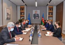 Ceyhun Bayramov Avropa İttifaqının Cənubi Qafqaz üzrə xüsusi nümayəndəsi ilə görüşüb Azərbaycanın xarici işlər naziri Ceyhun Bayramov ilə Avropa İttifaqının (Aİ) Cənubi Qafqaz üzrə xüsusi nümayəndəsi Toivo Klaar arasında görüş baş tutub