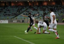 UEFA Konfrans Liqası: “Qarabağ” – “Bazel” matçının birinci hissəsində qapılara qol vurulmayıb UEFA Konfrans Liqası: “Qarabağ” – “Bazel” matçı