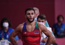 Azərbaycan güləşçisi karyerasında ilk dəfə dünya çempionu olub Rafiq Hüseynov