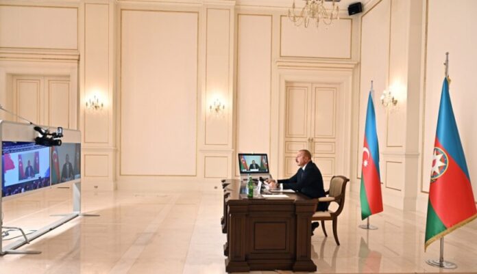 Prezident İlham Əliyev Qoşulmama Hərəkatının Yüksək Səviyyəli Toplantısında videoformatda çıxış edib
