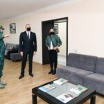 Qubadlı rayonunda Dövlət Sərhəd Xidmətinin yeni hərbi hissə kompleksinin açılışı olub